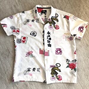 Malibu - by Drill Clothing Co - Mens Button Down Shirt - Size 2X